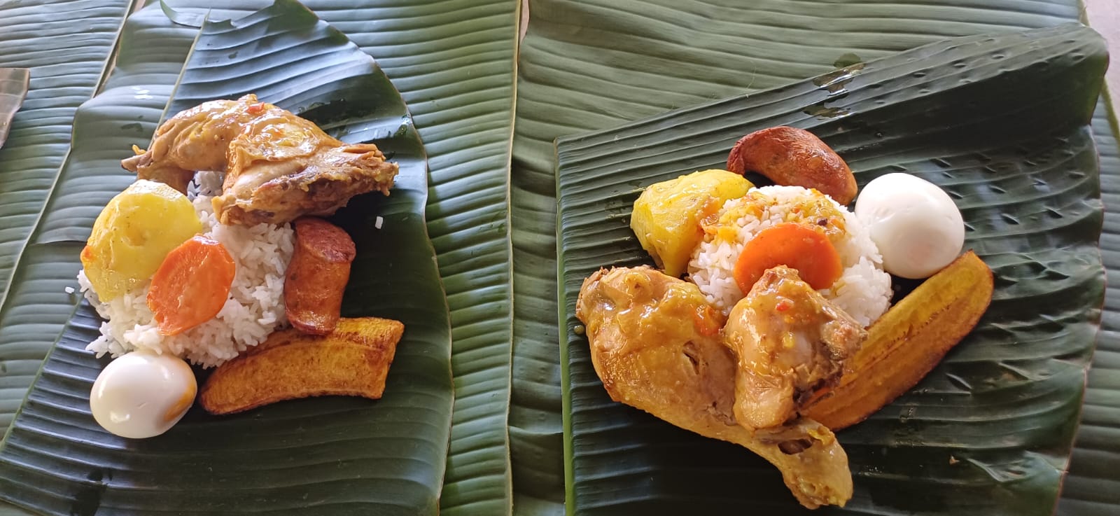 Restaurante campestre con platos tradicionales colombianos